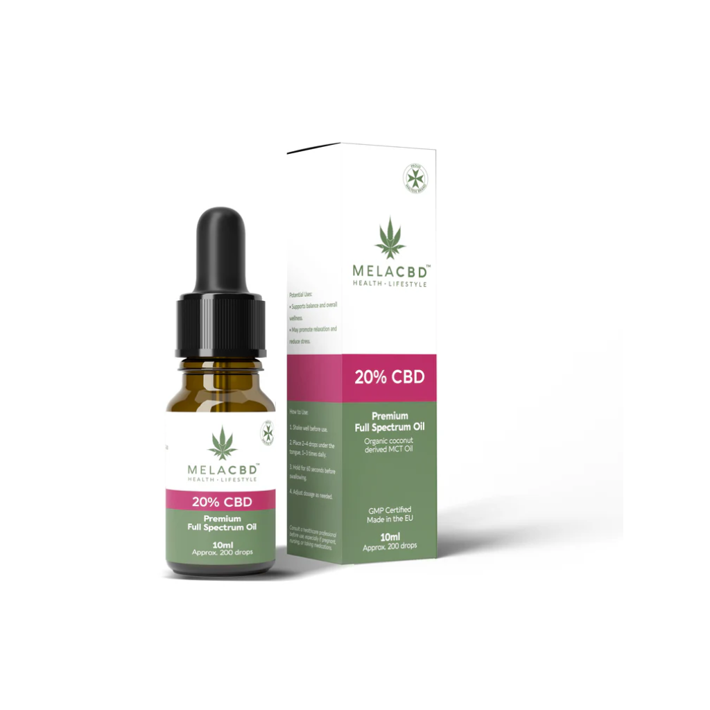 CBD Oil 20%, 10ml Full Spectrum